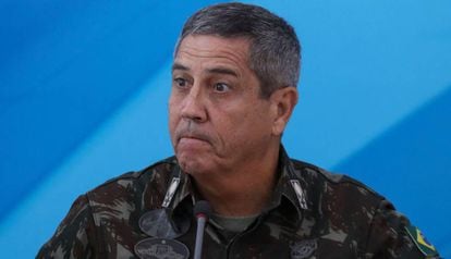 O interventor militar do Rio, general Walter Souza Braga Netto.