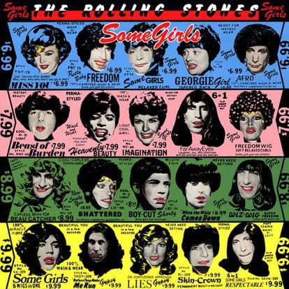 Capa do disco ‘Some girls’, de 1978. 