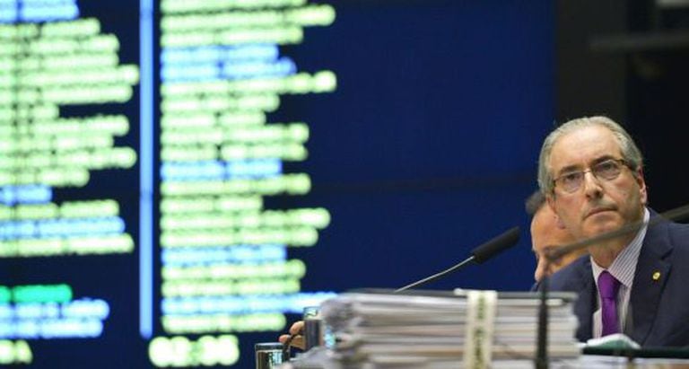 Eduardo Cunha, na Câmara.