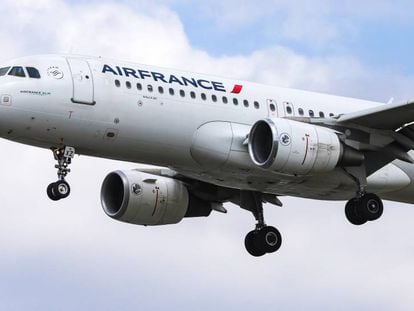 Um avião da companhia francesa Air France.