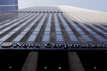 Sede da empresa News Corporation em Manhattan (Nova York).
