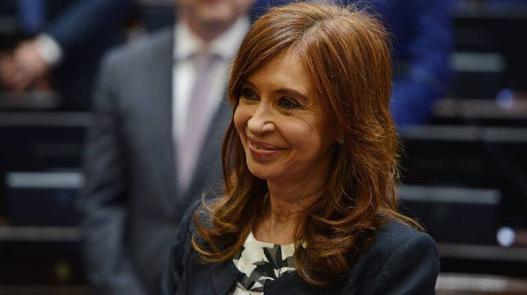Cristina Fernández de Kirchner, numa foto de novembro