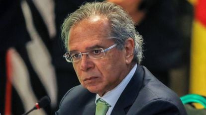 O ministro da Economia de Bolsonaro, Paulo Guedes.