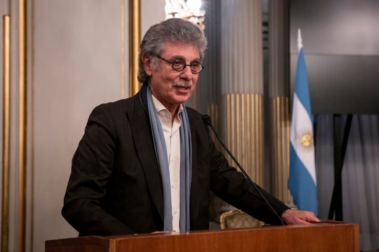 Hugo Sigman, durante uma cerimônia em Buenos Aires, em 2017.