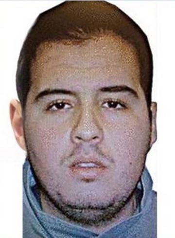 Ibrahim El Bakraoui, um dos terroristas suicidas do Aeroporto de Bruxelas.