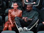 PARIS, FRANCE - MARCH 01: (EDITORIAL USE ONLY) Kim Kardashian and Kanye West attend the Balenciaga show as part of the Paris Fashion Week Womenswear Fall/Winter 2020/2021 on March 01, 2020 in Paris, France. (Photo by Pierre Suu/Getty Images)