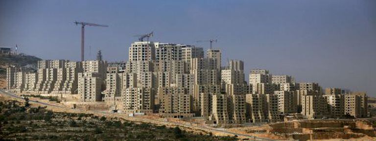 A cidade de Rawabi, ao norte de Ramallah, em abril.