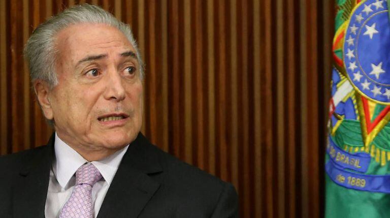 Michel Temer no último dia 5, em Brasília.