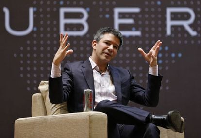 Travis Kalanick, fundador e executivo-chefe do Uber.