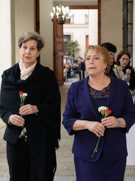 Isabel Allende e Michelle Bachelet.