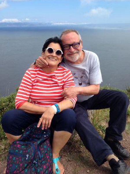Fernando Savater e sua mulher, Sara Torres.