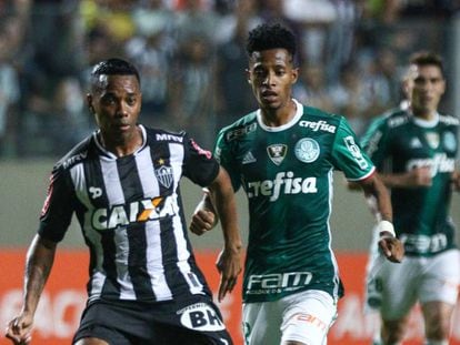 Galo e Palmeiras ficaram no 1 a 1 na quinta-feira.