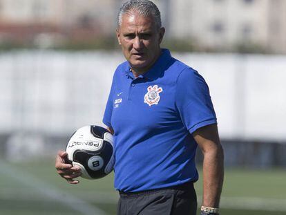 Tite, treinador do Corinthians.