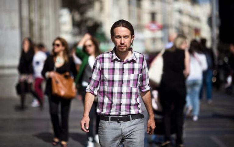 O professor universitário Pablo Iglesias.