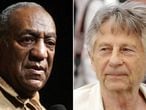 Bill Cosby y Roman Polanski, en imágenes de 2006 y 2017, respectivamente