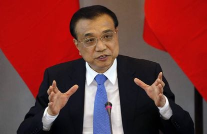 O primeiro-ministro chinês,  Li Keqiang.