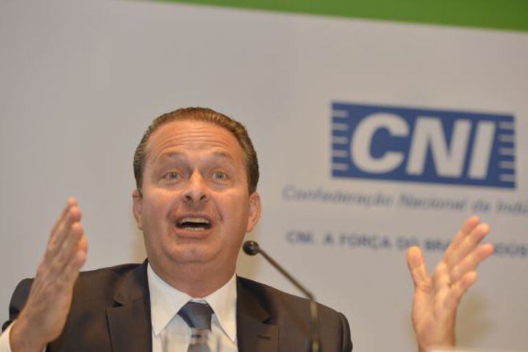 Eduardo Campos, nesta quarta-feira em Brasília.