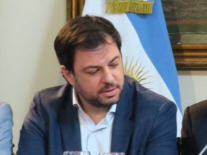 O subsecretário-geral da presidência da Argentina, Valentín Díaz Gilligan, em Buenos Aires, em novembro de 2016