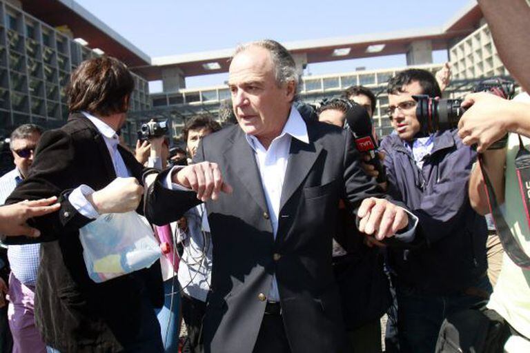 O ex-senador Carlos Bombal, do partido União Democrata Independente, investigado por sua ligação com o grupo Penta.