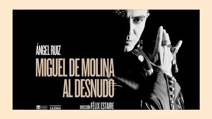 'MIGUEL DE MOLINA AL DESNUDO'. Del 14 al 25 de febrero en el teatro Infanta Isabel de Madrid