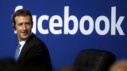 O CEO de Facebook, Mark Zuckerberg em um evento em setembro.
