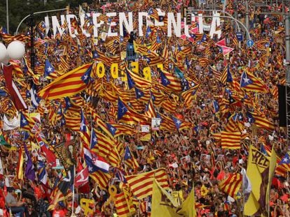 Catalunha celebra seu Dia Nacional com manifestação massiva pela independência