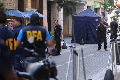 Polícia Federal em Buenos Aires.