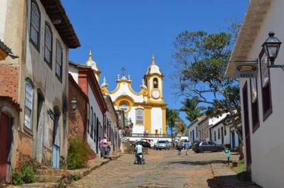 Igreja no centro histórico da cidade.