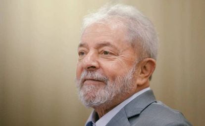 O ex-presidente Lula, durante entrevista ao EL PAÍS.