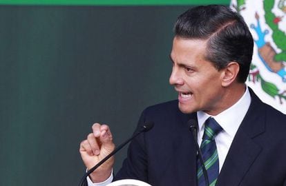 O presidente de México, Enrique Peña Nieto.