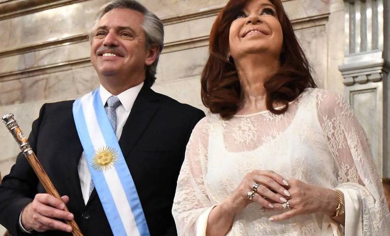 Alberto Fernández e Cristina Kirchner.