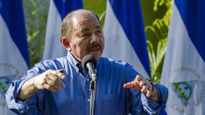 O presidente da Nicarágua, Daniel Ortega.