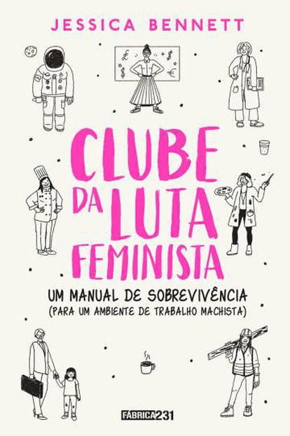 Capa do livro 'Clube da luta feminista'.
