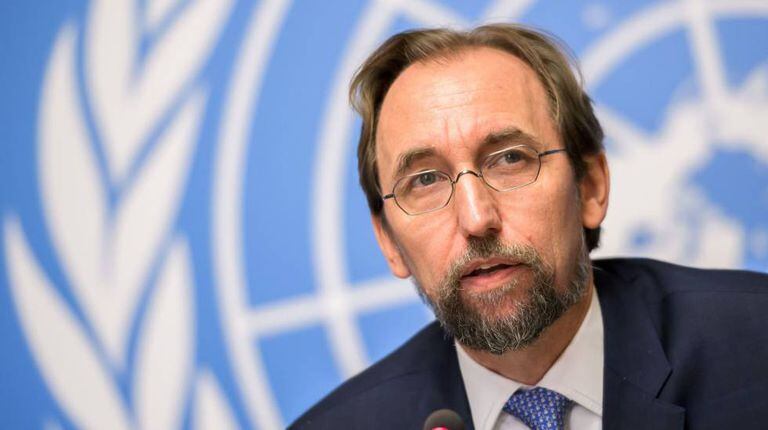 Zeid Ra'ad Al-Hussein, nesta quarta-feira em Genebra.