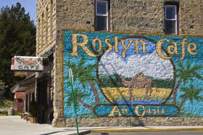 O autêntico Roslyn Café.