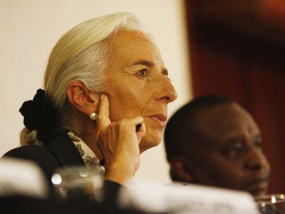 A diretora do Fundo Monetário Internacional (FMI), Christine Lagarde.