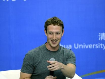 O fundador do Facebook, Mark Zuckerberg.