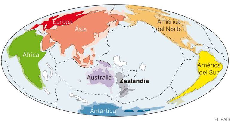 Zealandia Descoberta A Zelandia Um Enorme Continente Submerso No Pacifico Ciencia El Pais Brasil