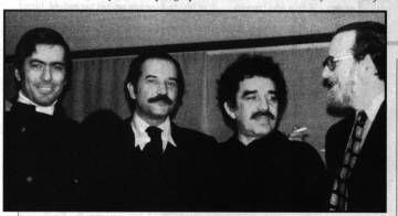 Vargas Llosa, Carlos Fontes, García Márquez e José Donoso, nos 70.
