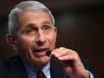Dr. Anthony Fauci, director of the National Institute for Allergy and Infectious Diseases, testifies before a Senate Health, Education, Labor and Pensions Committee hearing on Capitol Hill in Washington, Tuesday, June 30, 2020. (Kevin Dietsch/Pool via AP)