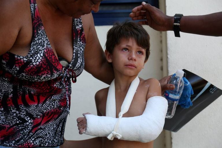 Família percorre quatro hospitais até ser atendida no Rio.