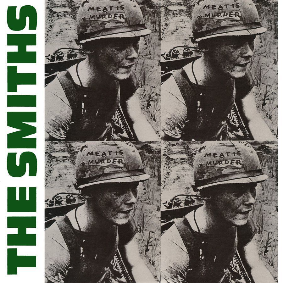 Capa de 'Meat is murder', do The Smiths, com o soldado Michael Wynn no Vietnã. Segundo ele, ninguém lhe disse que iria aparecer na capa de um disco. 