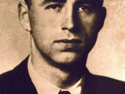 Retrato do nazista Alois Brunner.