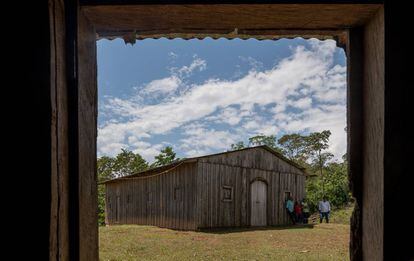A Igreja Evangélica de El Cortezal (Nicarágua).