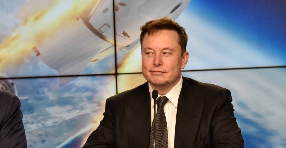 Elon Musk no evento MWC, em Barcelona, em junho passado.