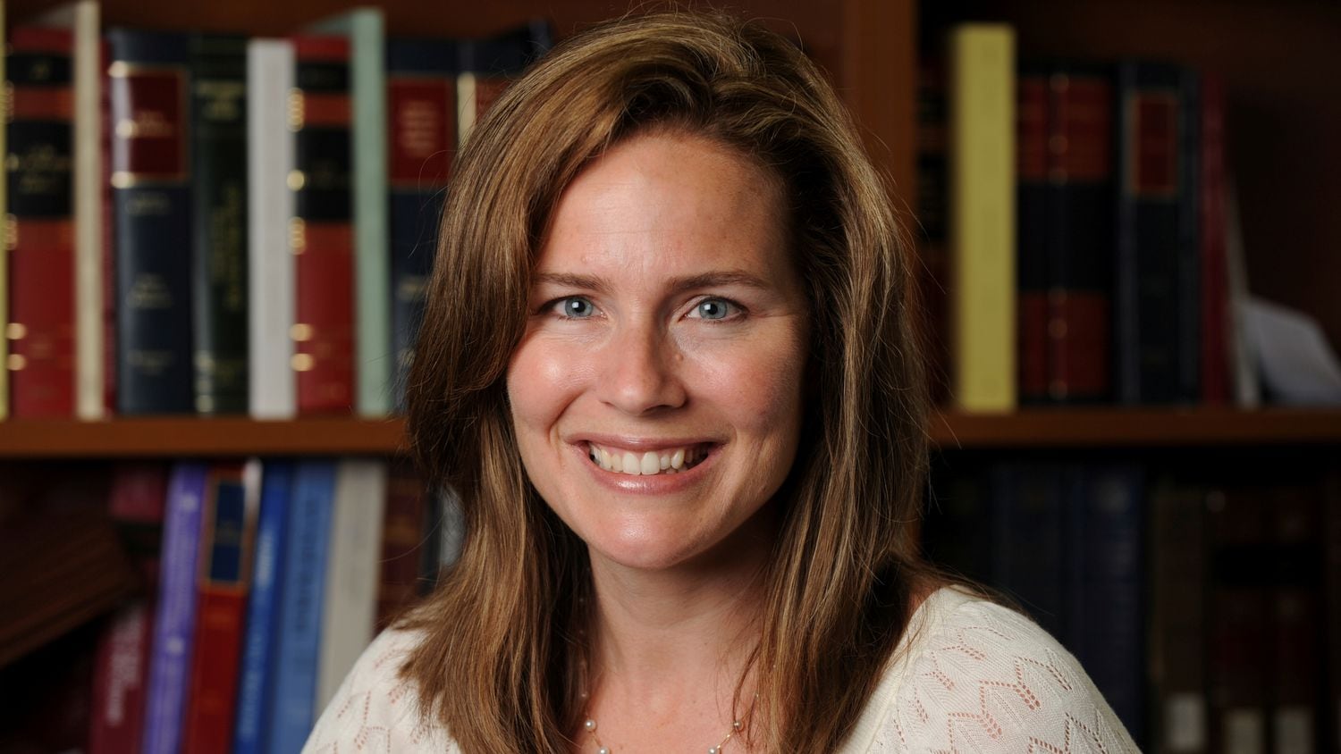 Amy Coney Barrett, em foto tirada durante seu período como professora na Universidade de Notre Dame.