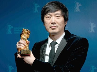 O diretor Diao Yinan, ganhador do Urso de Ouro por 'Bai Ri Yan Huo'.