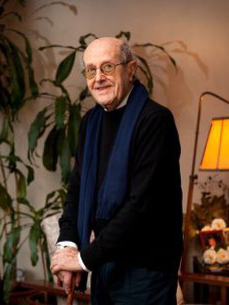 Manoel de Oliveira, retratado na sua casa, no Porto, em dezembro de 2009.