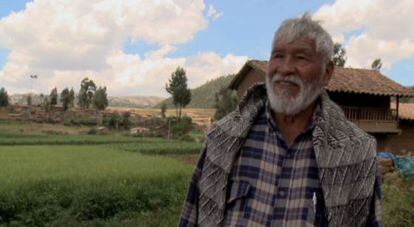 Esteban Puma, campesino e ex-prefeito de Anta, Cusco.