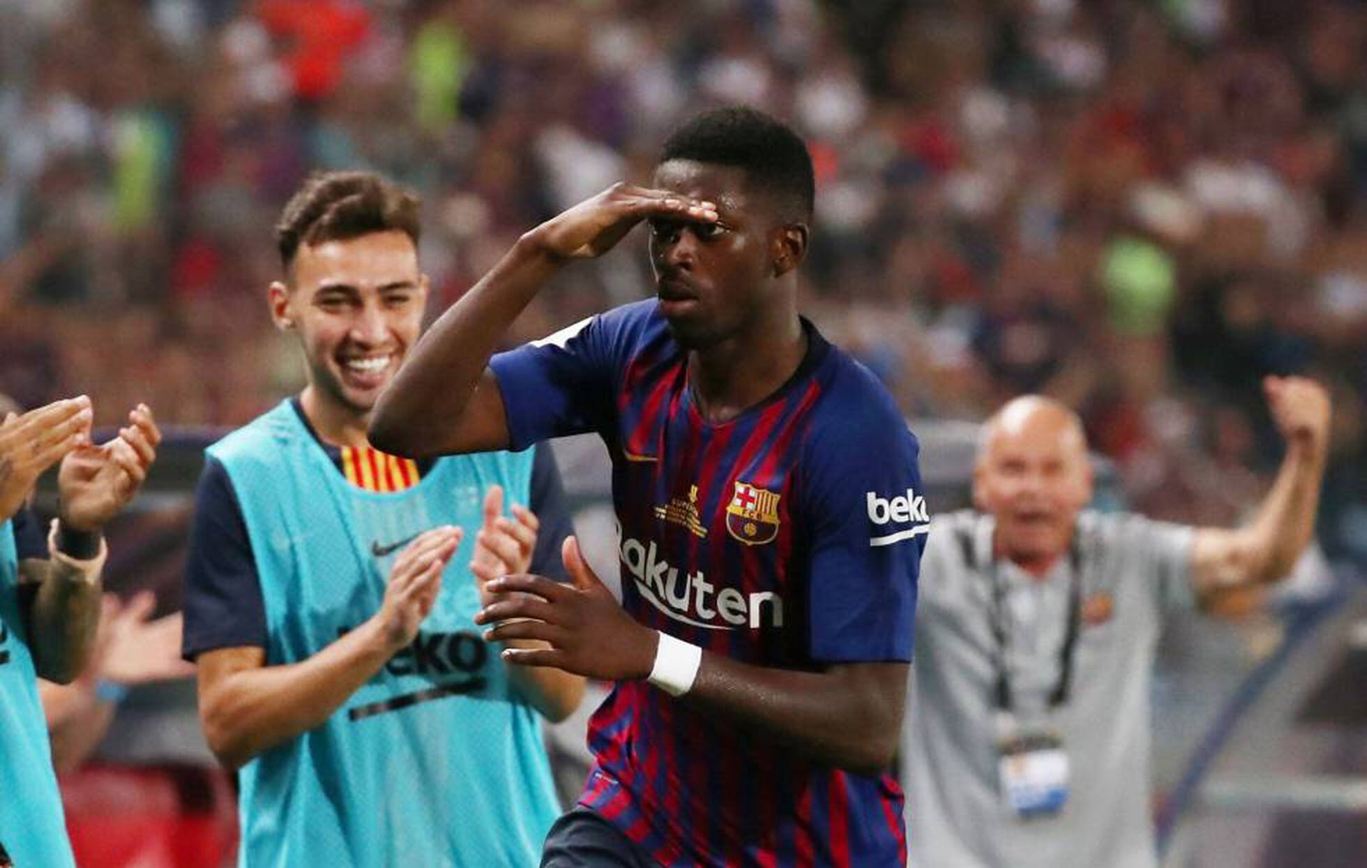 Dembélé dá a Supercopa da Espanha ao Barcelona, que derrota o Sevilla por 2 a 1 Esportes EL